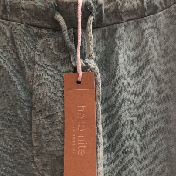 Hello Nite Los Angeles Lounge Pants Washed look size XS New! - Picture 5 of 9